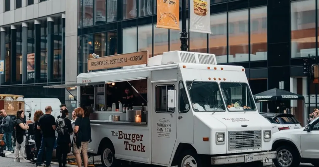 burger truck pontiac