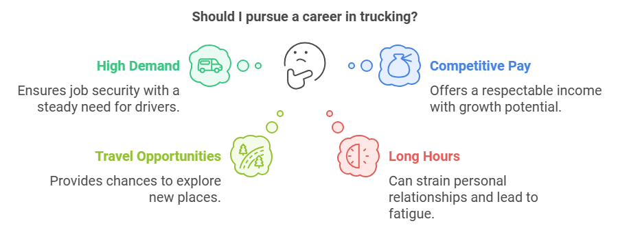 is truck driving a good career in 2024