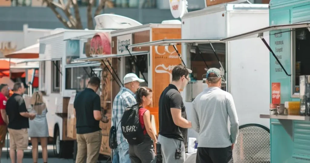 rent a food truck to sell food