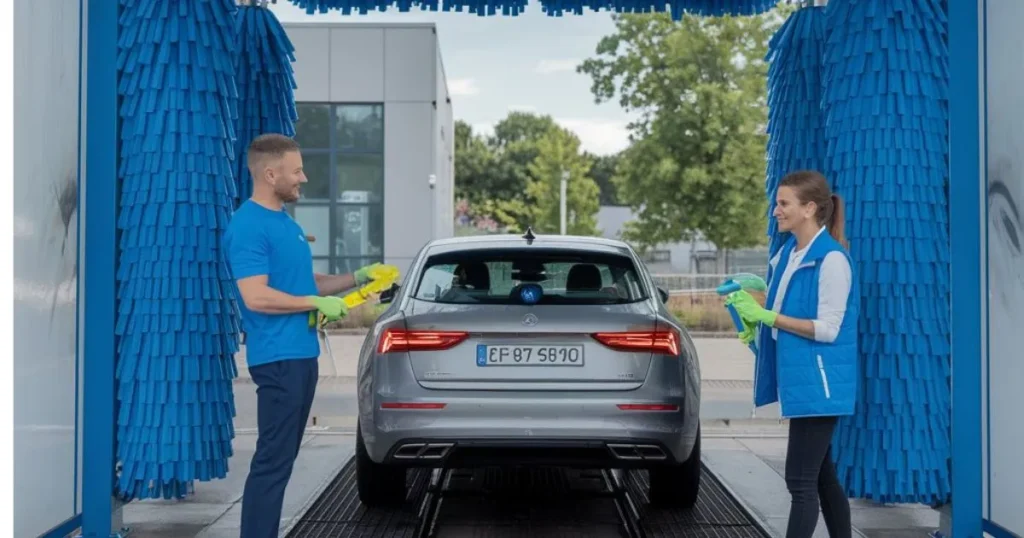 touchless car wash
