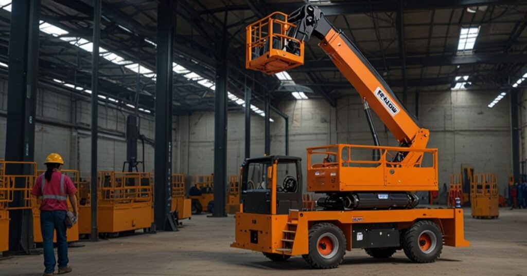 aerial lift truck