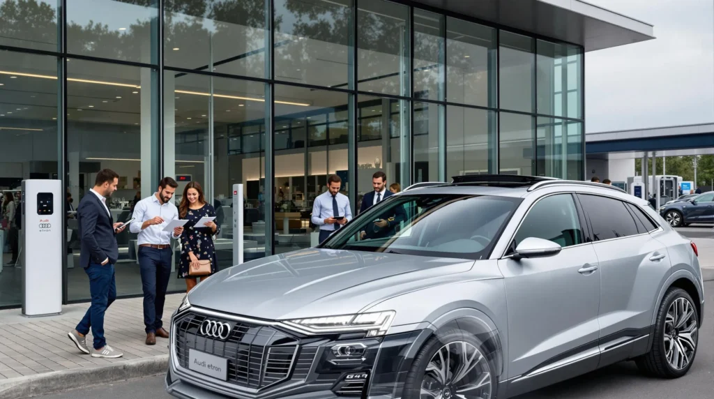 audi q8 e tron lease