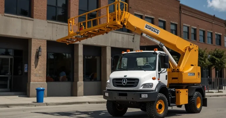 boom lift truck