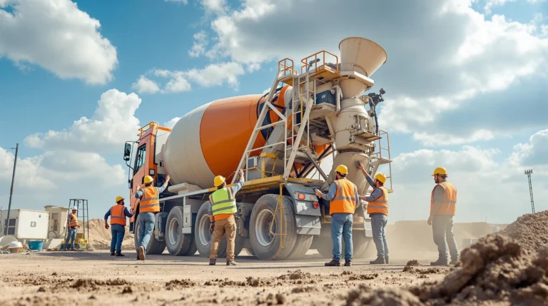 concrete truck