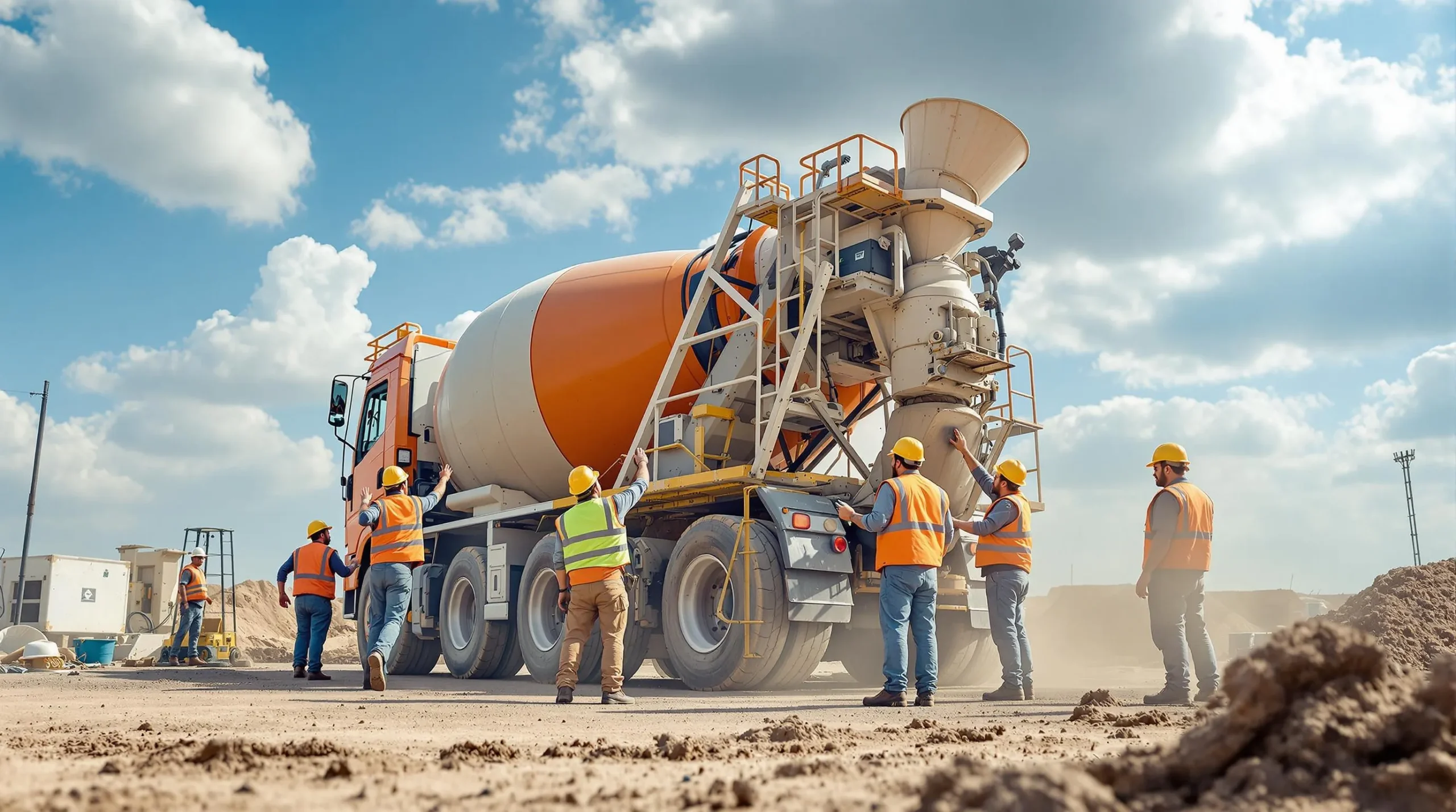 concrete truck