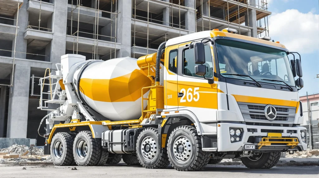 cement mixer truck