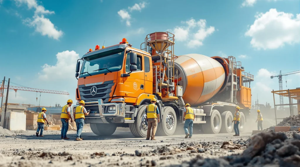 concrete mixer truck for sale