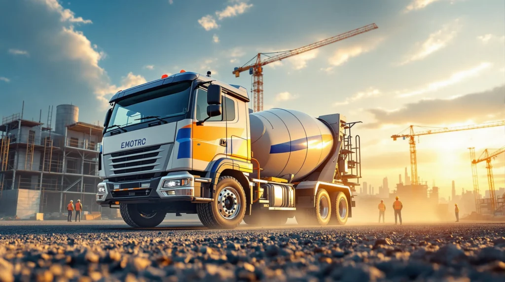 toy cement mixer truck