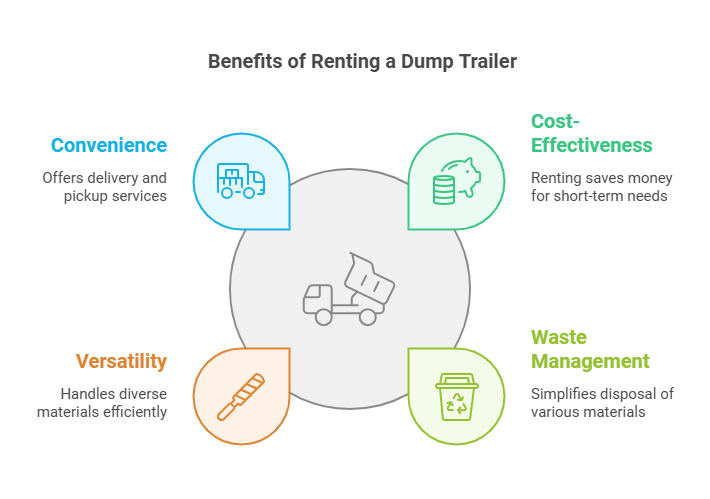 dump trailers for rent