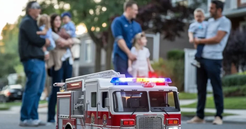 
fire engine truck toy