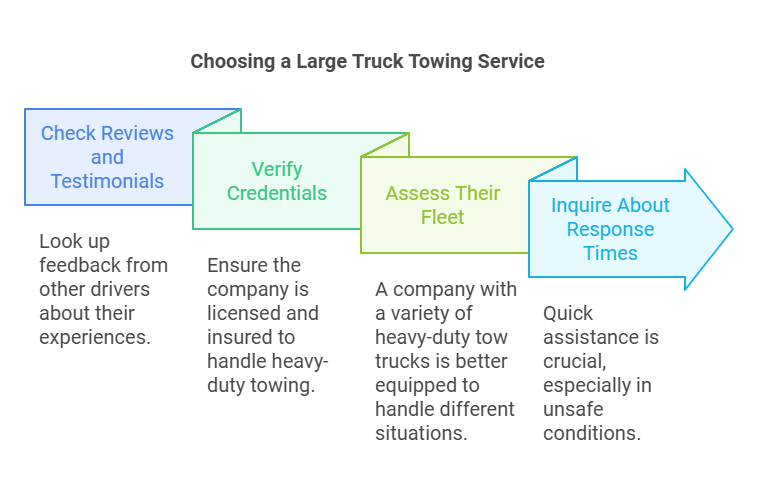 heavy duty towing service