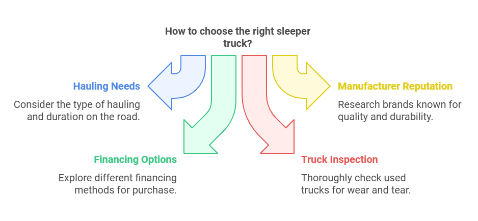 used sleeper trucks for sale