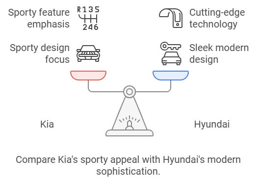 which is more luxurious kia or hyundai