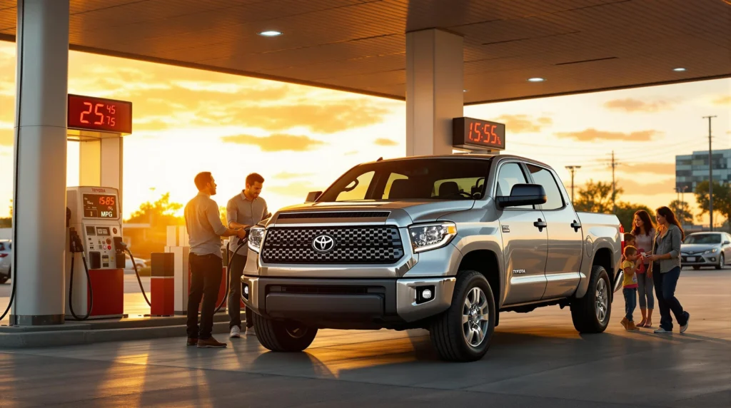 2016 toyota tundra miles per gallon