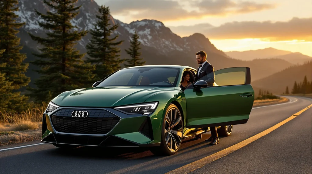 audi green color