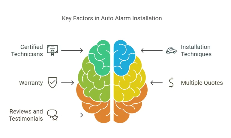 auto alarm installation near me