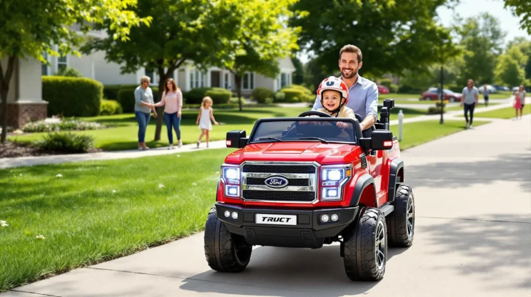 childrens ride on truck