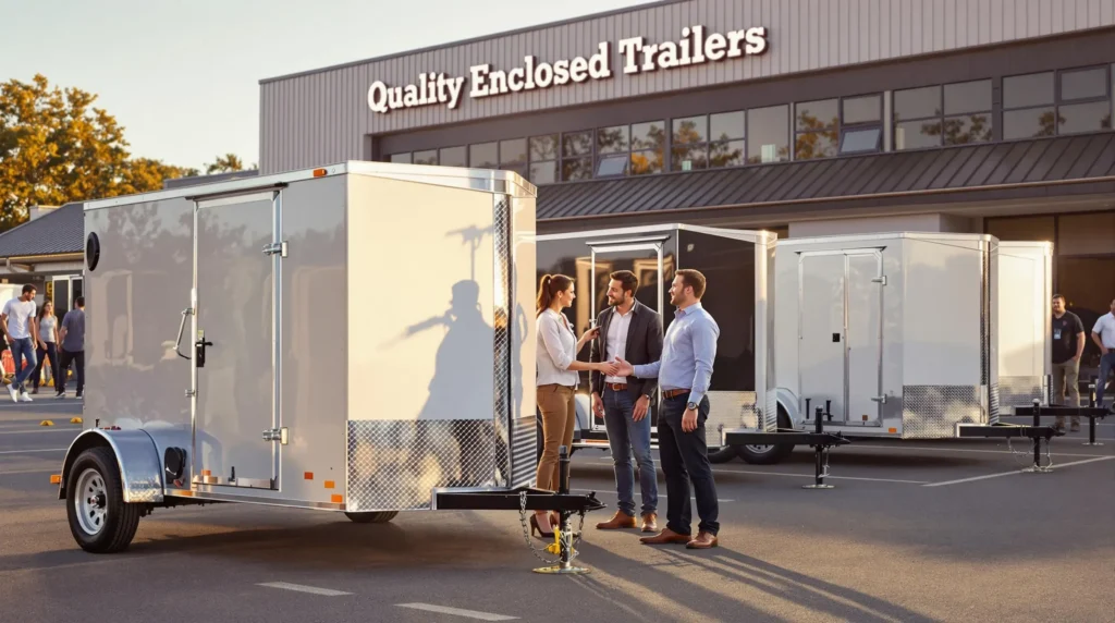 enclosed cargo trailers for sale near me