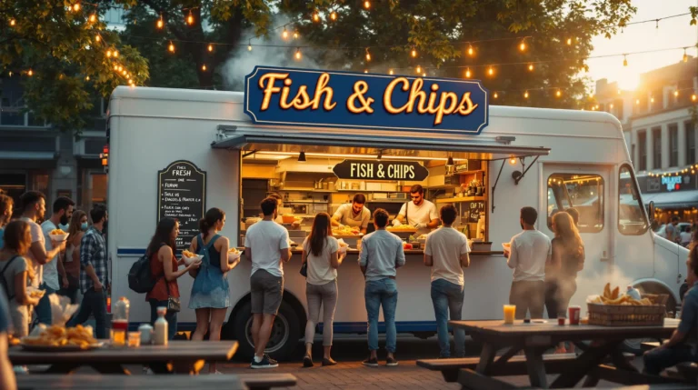 fish and chips food truck