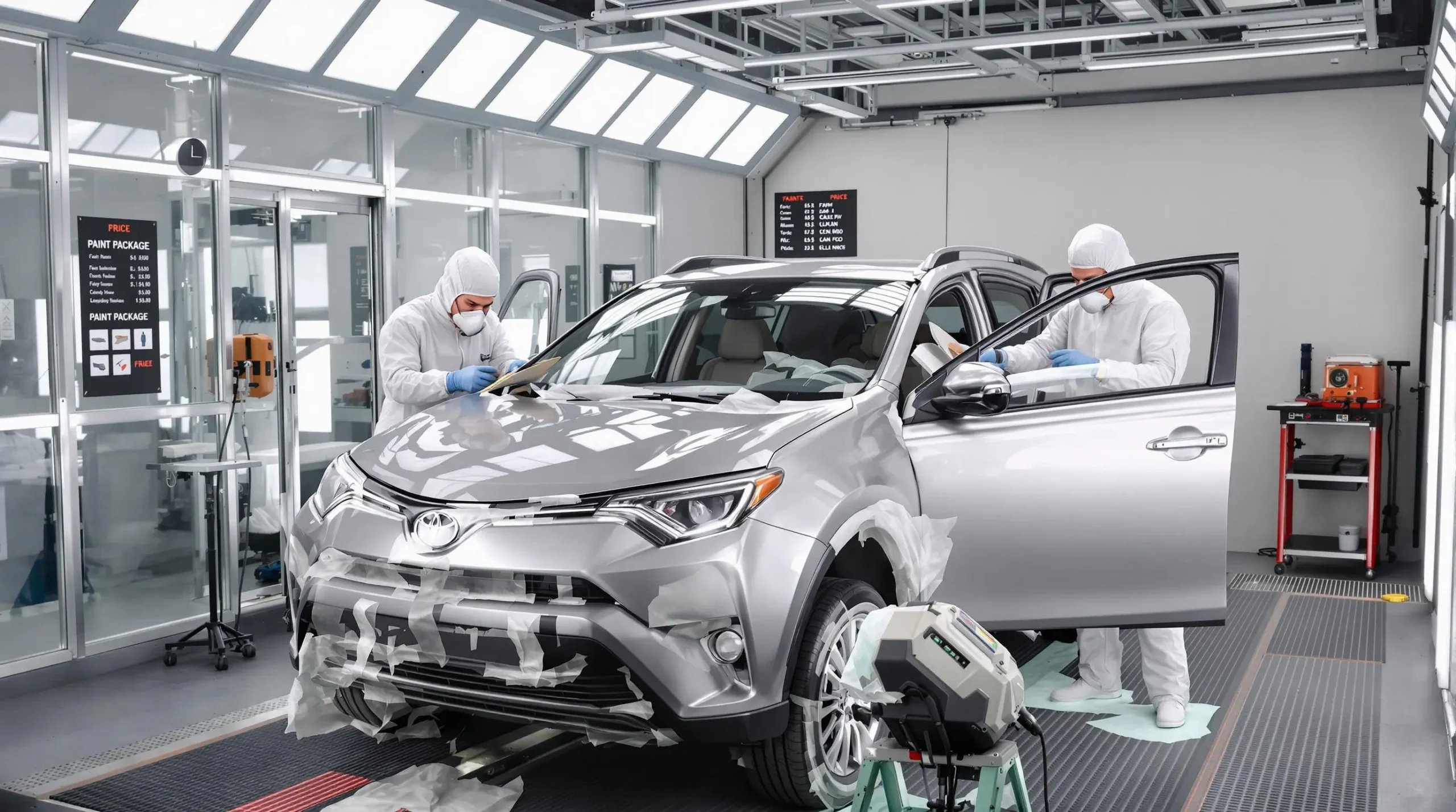 how much to paint a 2015 toyota rav4