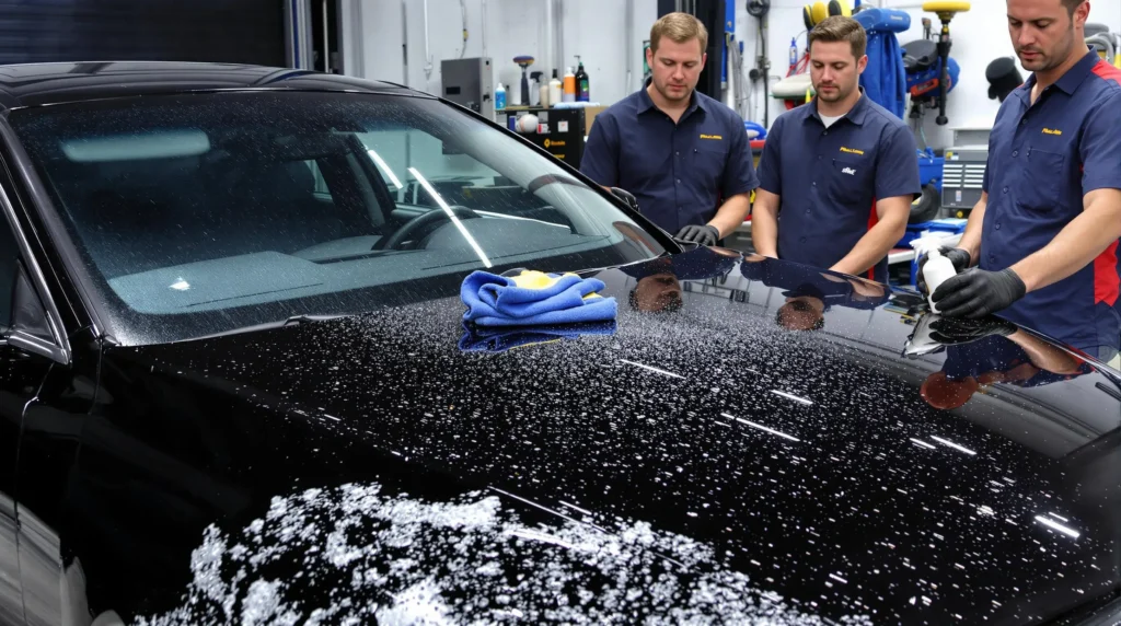 how to get rid of water spots on car