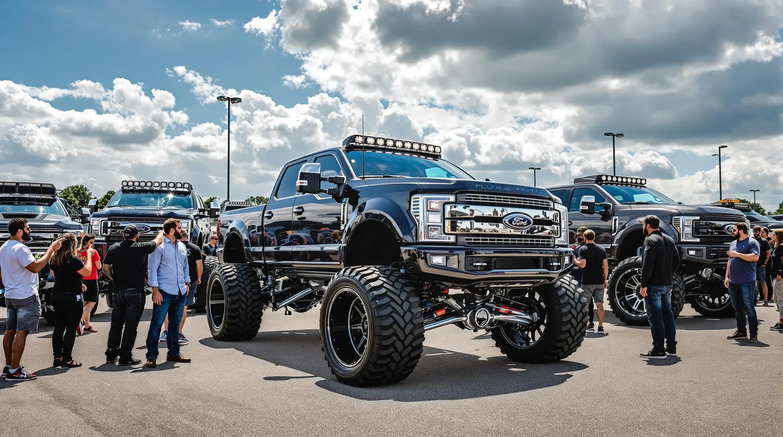 lifted diesel trucks