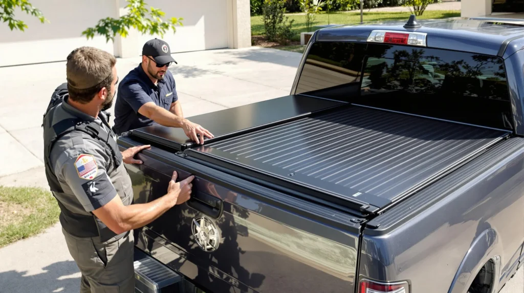 retractable tonneau cover