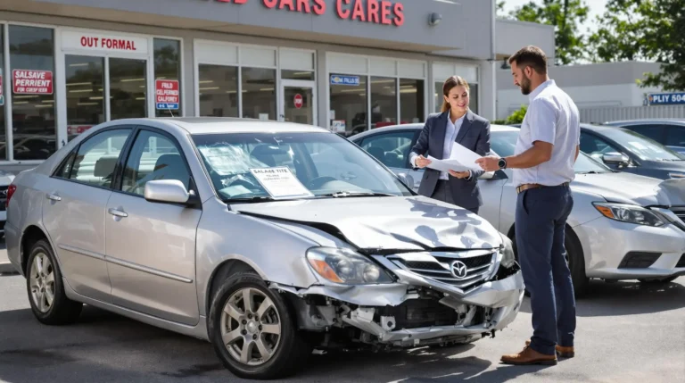 selling a car with a salvage title