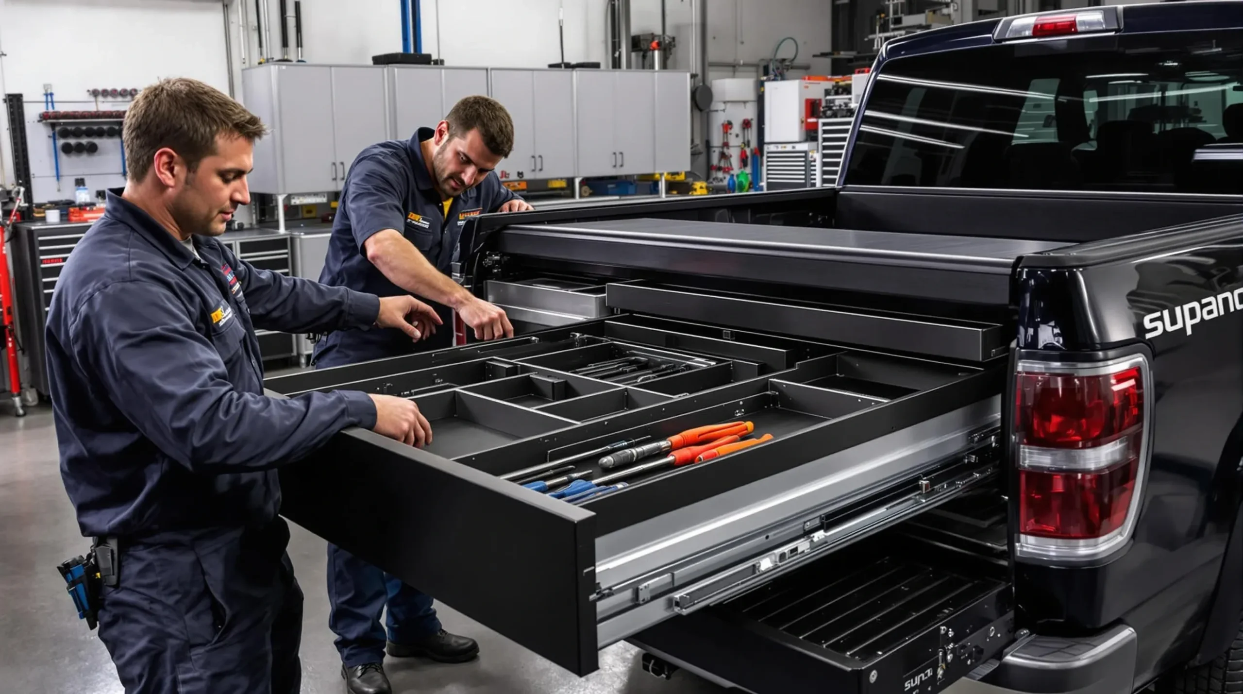 truck bed drawers