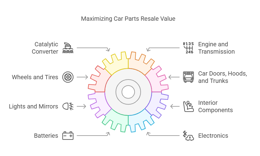 where to sell car parts