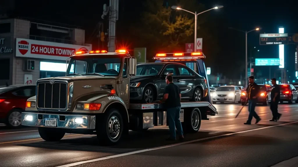 24 hour towing service near me