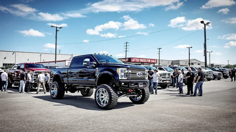 lifted diesel trucks for sale